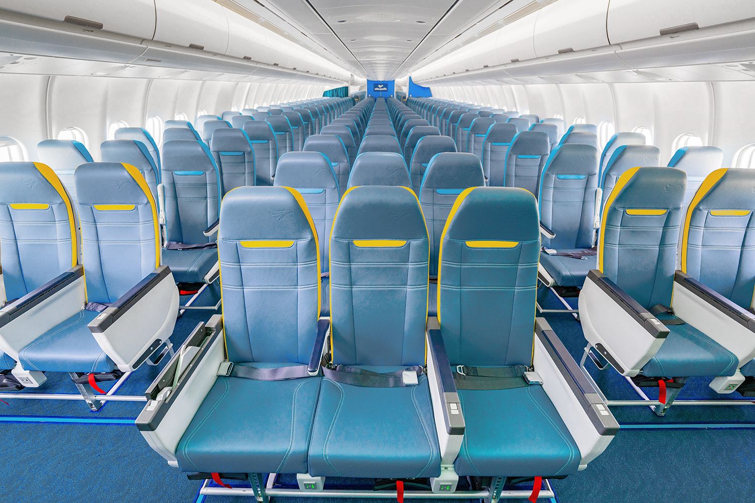 En images à l intérieur du nouvel Airbus A330 900neo de 460 sièges de