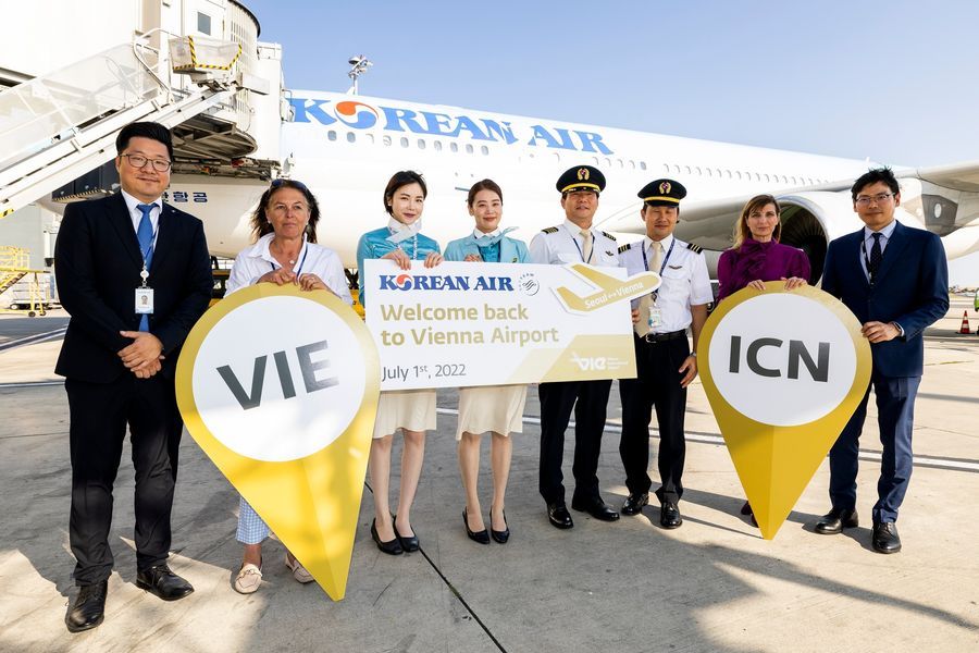 Willkommen Zur Ck Korean Air Nimmt Fl Ge Seoul Wien Wieder Auf