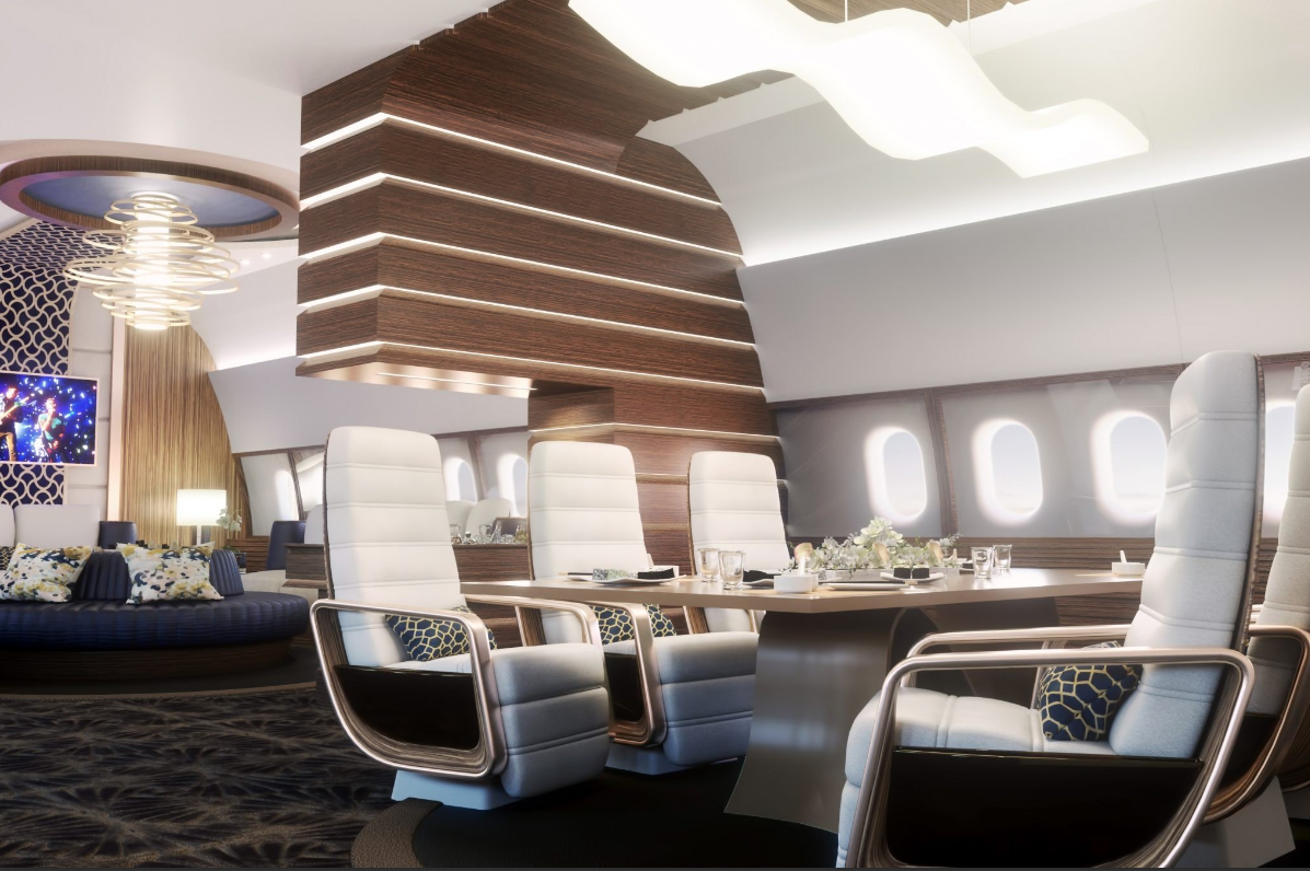 Is This The Most Luxurious Bbj Private Jet Interior In The World