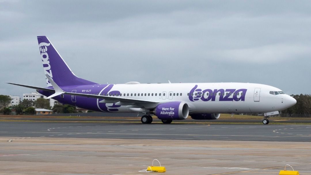 Bonza Launches Boeing 737 MAX Flights Connecting Gold Coast To Darwin