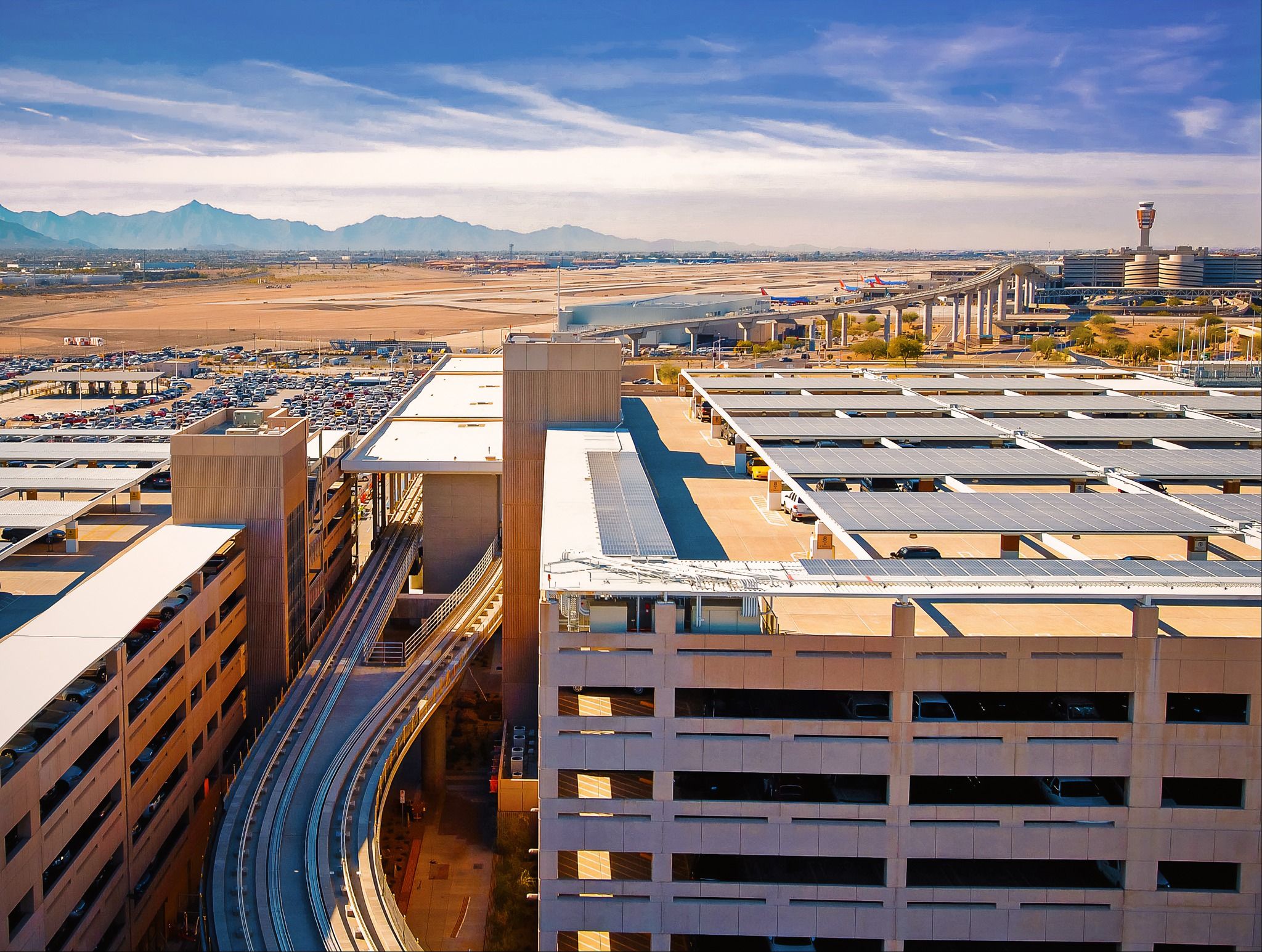 El Aeropuerto Internacional Phoenix Sky Harbor Construir Una Nueva