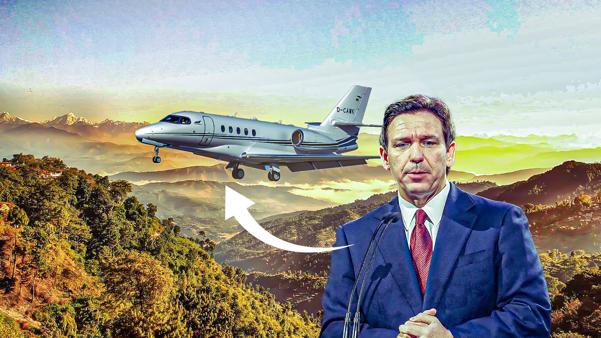 A Closer Look At Ron Desantis S Cessna Citation Latitude