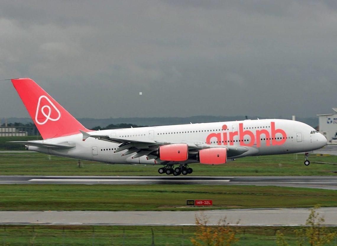 Airbnb Airlines A380