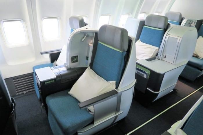 Aer Lingus B757 Business Class Seat