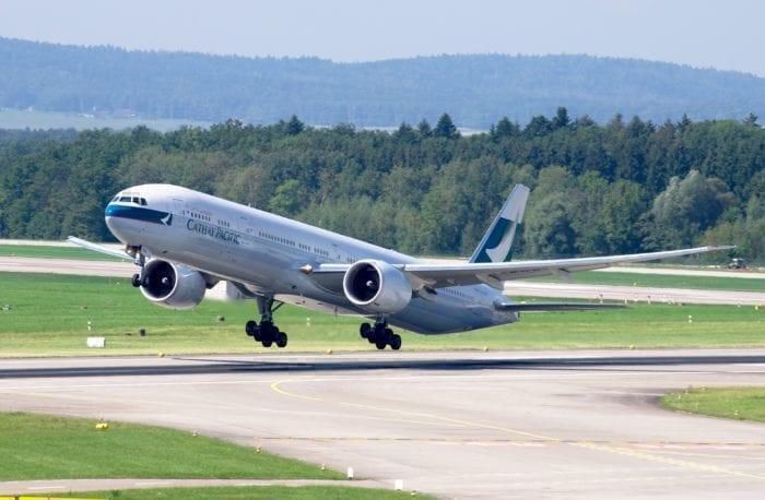 Cathay Pacific B777 Takeoff