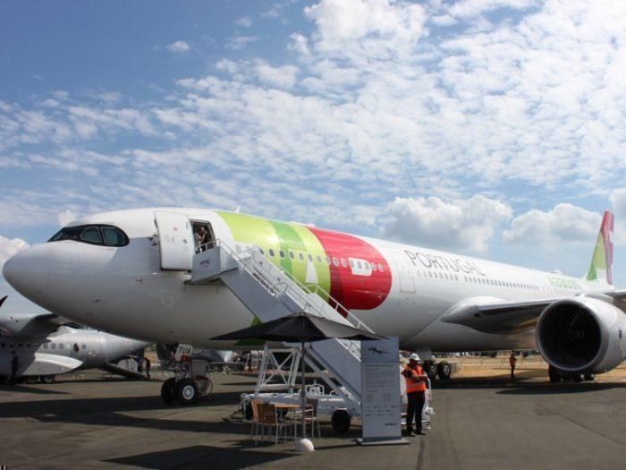The A330neo in TAP Portugal Livery.
