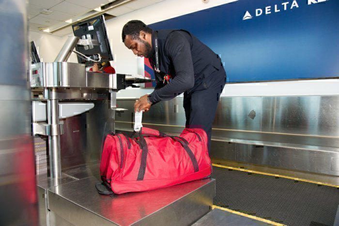 Delta checked baggage