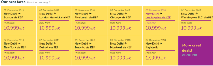 WOW AIr launch prices