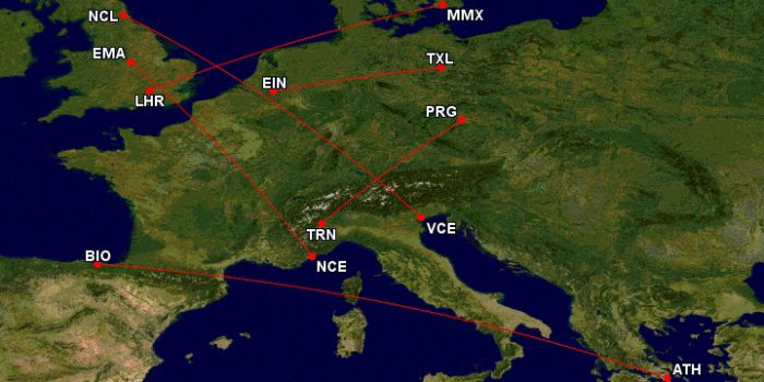 797 European routes