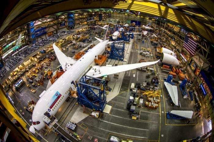 Boeing 787 assembly Everett