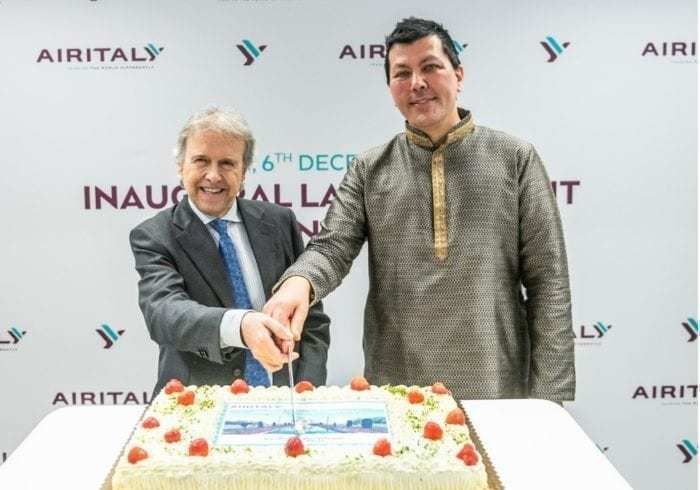 Air Italy Milan-Delhi Inaugural Flight