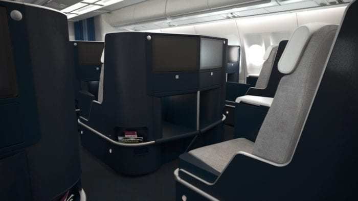New Air France A330 business class cabin