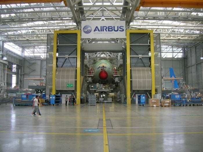 Airbus production factory