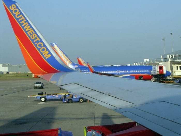 Southwest Airlines airplanes Grounded