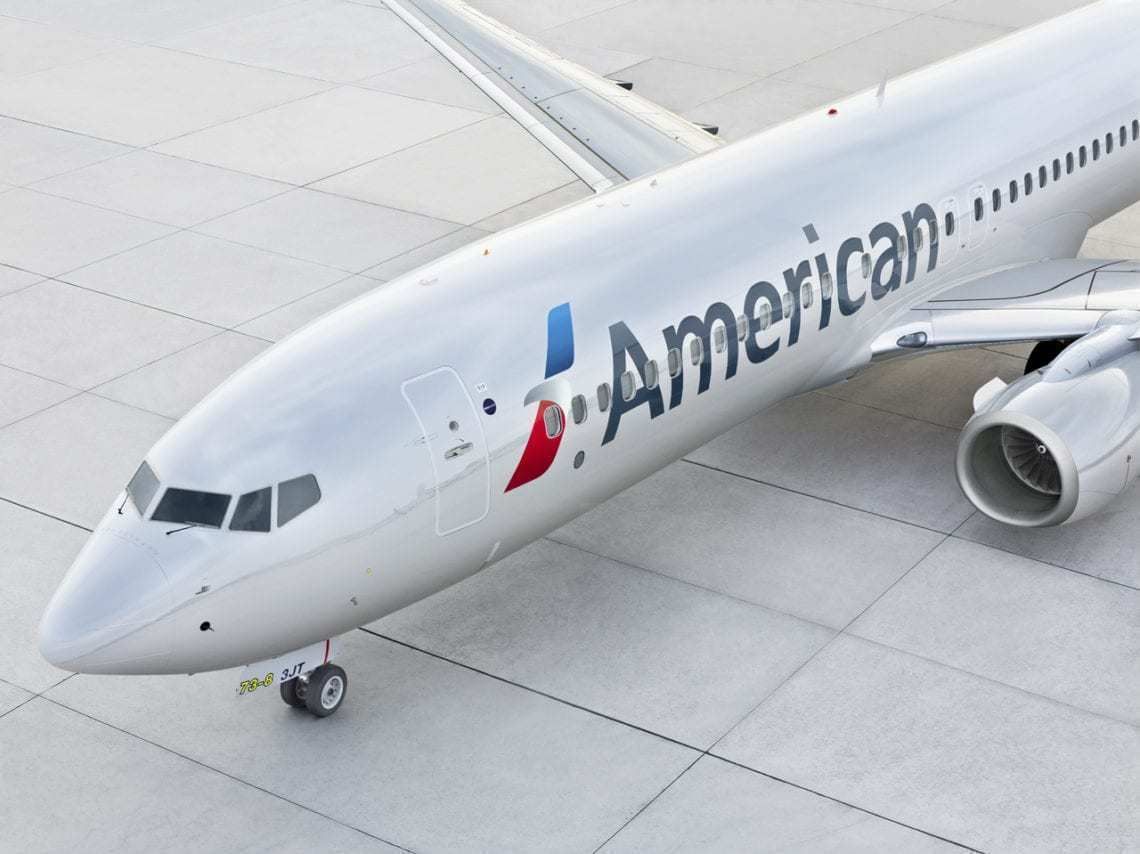 Amercan Airlines 737 aircraft