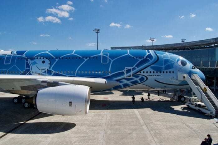 ANA's First A380 Delivered In Toulouse