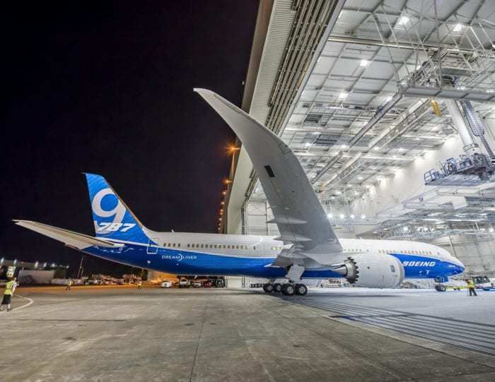 Boeing 787-9 Delivery