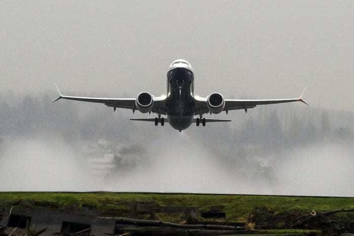 Boeing 737 MAX Takeoff