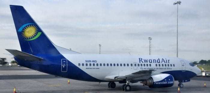 RwandAir Boeing 737