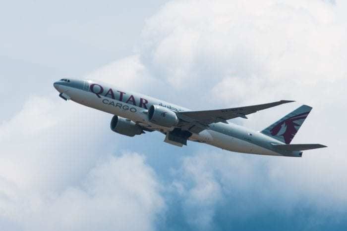 Qatar Airways cargo aircraft