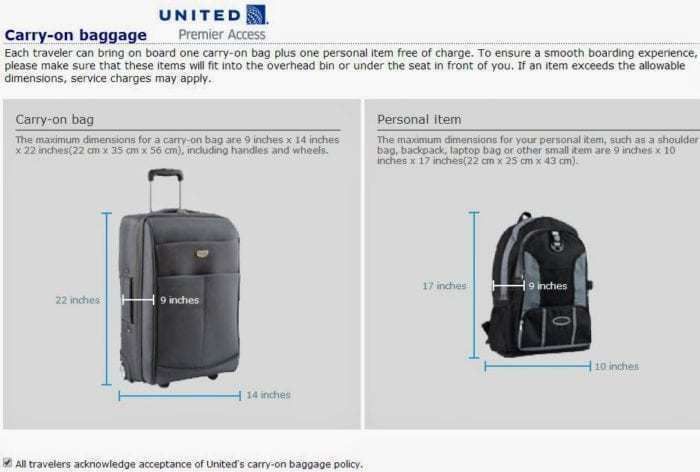 united baggage