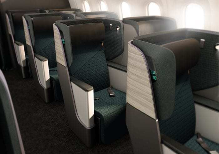 Emirates Premium Economy Seat Cabin