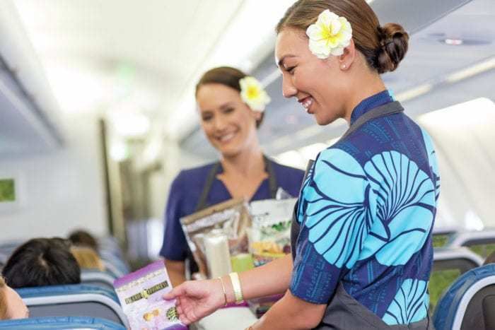 Hawaiian Airlines cabin crew