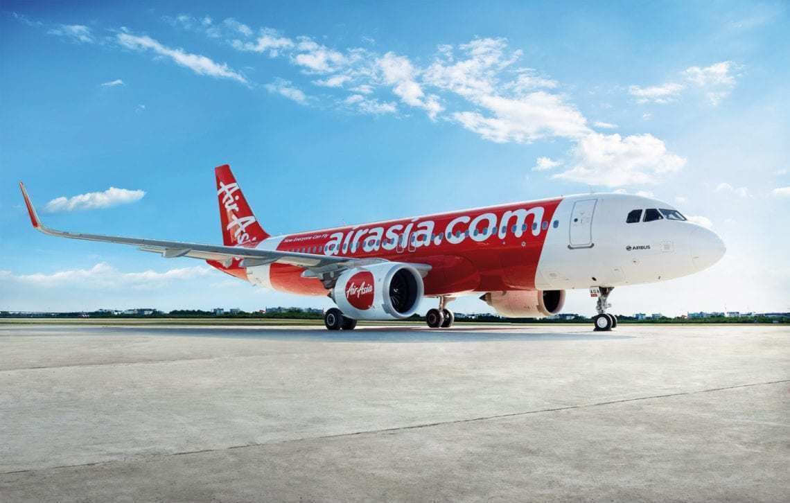 An AirAsia A320. Image Source: AirAsia Media Centre