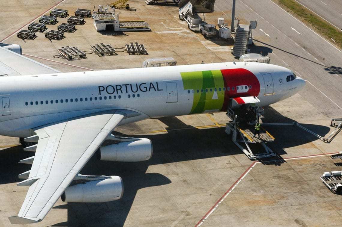 A TAP Air Portugal A340