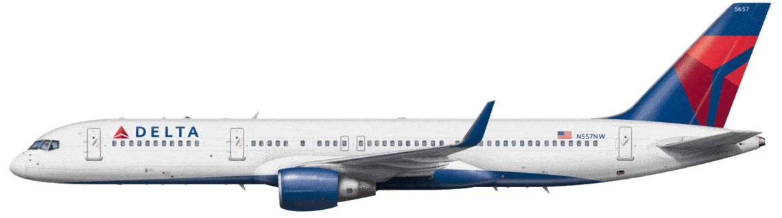 Boeing 757-200 Delta Air Lines
