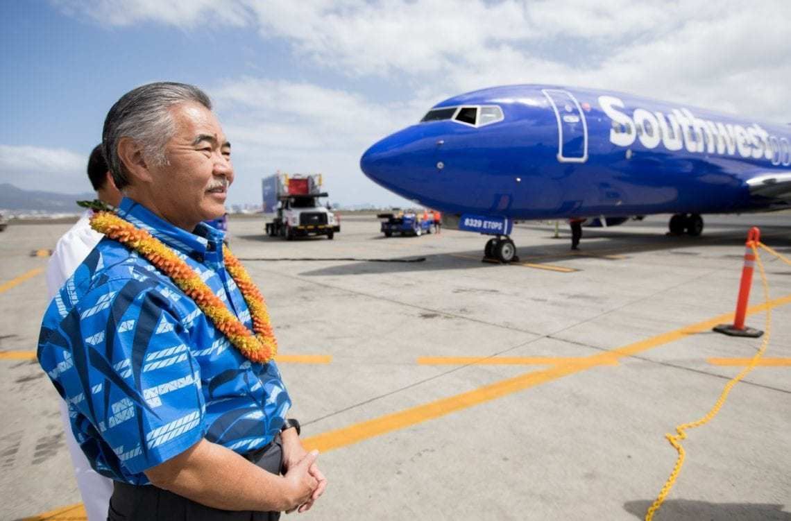 SWA Inaugural Hawaii Flight