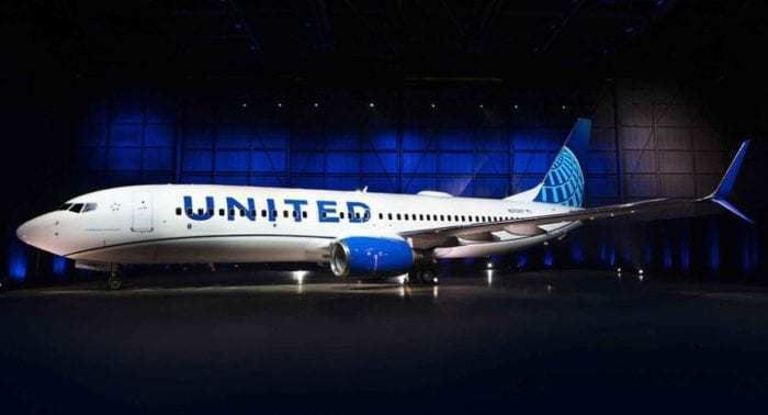 United Airlines' new livery