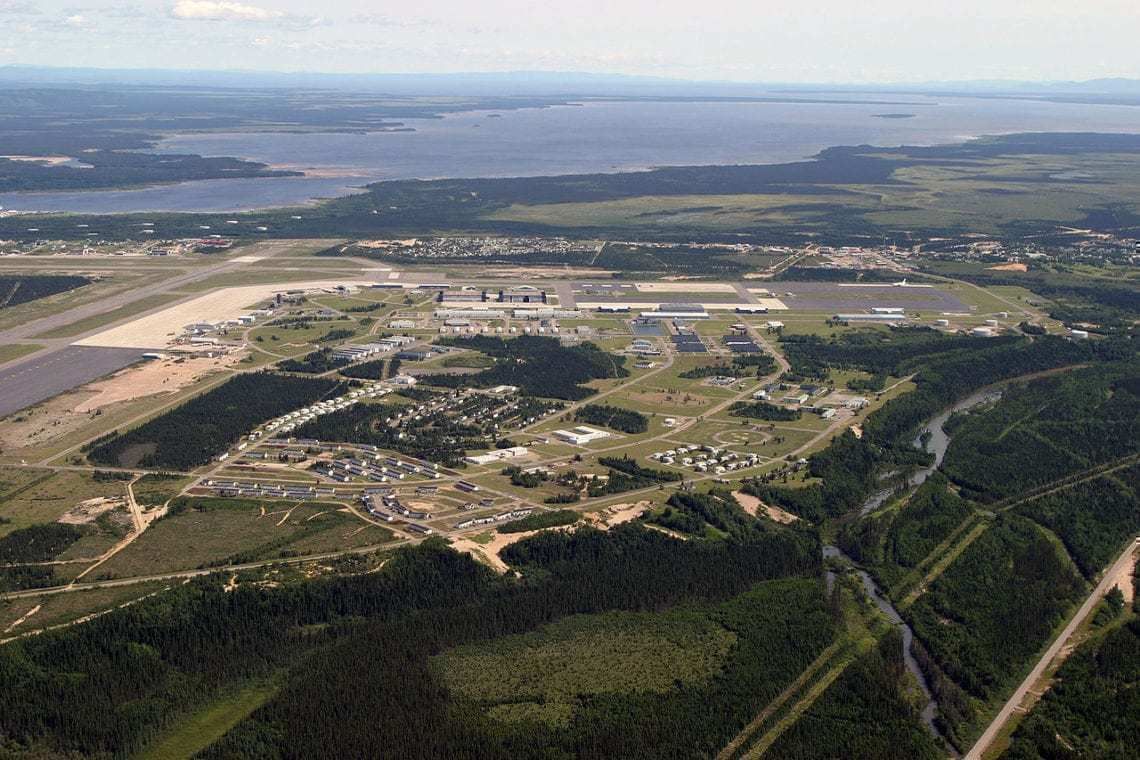 Goose Bay Airport, Labrador, Canada.