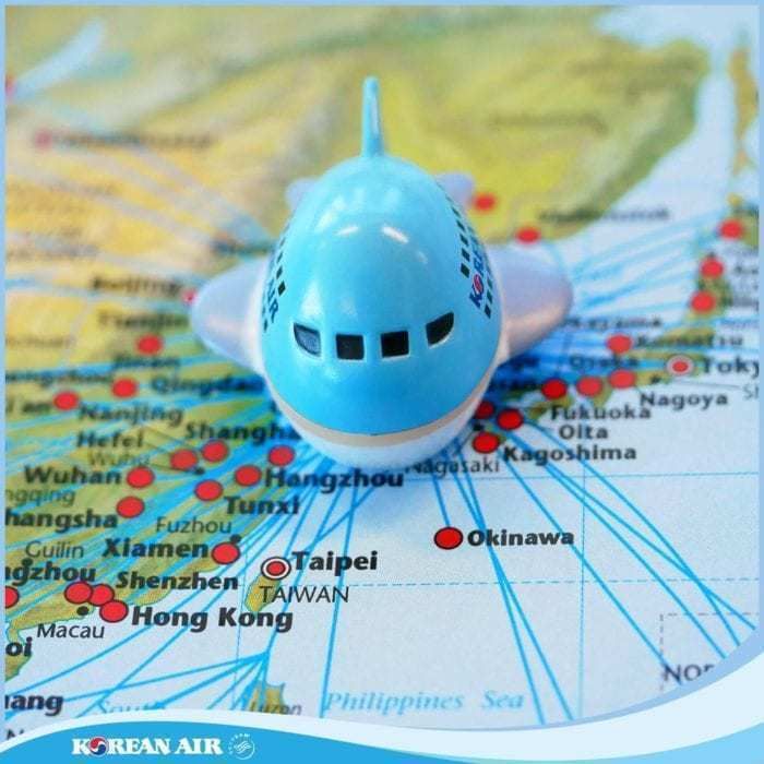 Korean Air routes