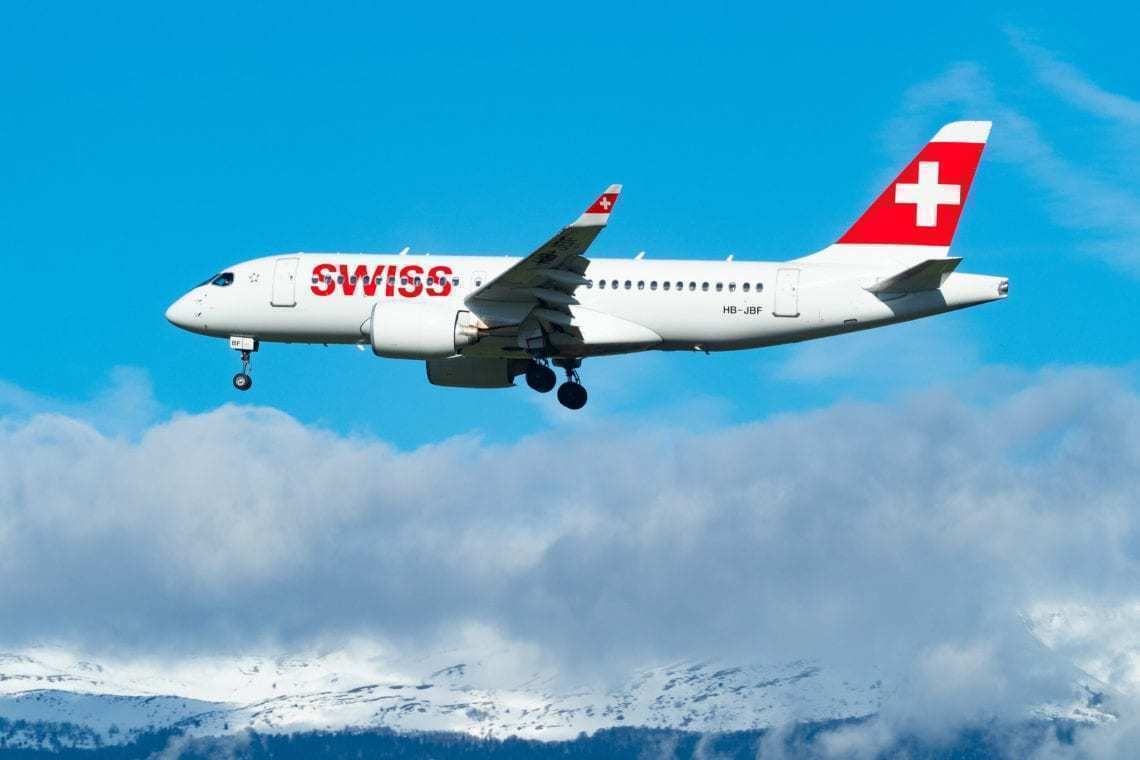 Swiss Airbus A220 Engine Shuts Down Mid Flight - Diverts To Paris