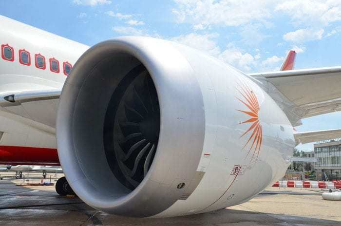 Air India dreamliner engine