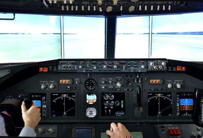 Boeing 737 flight sim