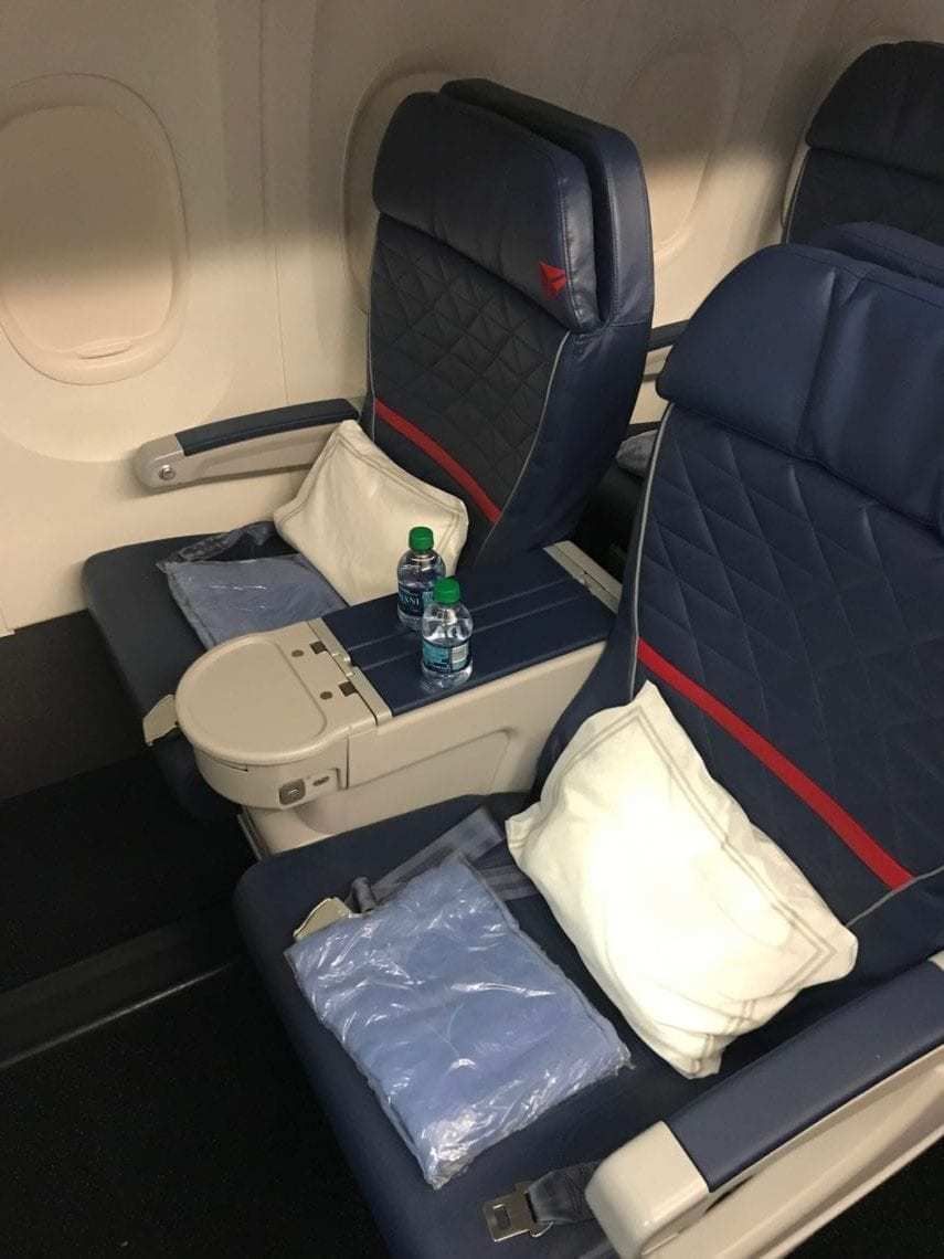 Delta 757 First Class Review New York