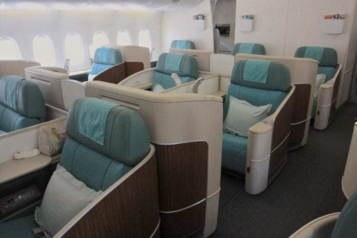 Korean Air first class