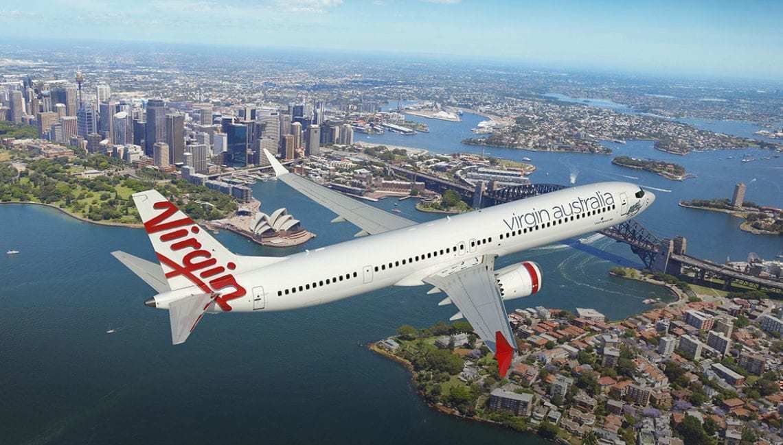 Virgin Australia 737 MAX 8 Livery