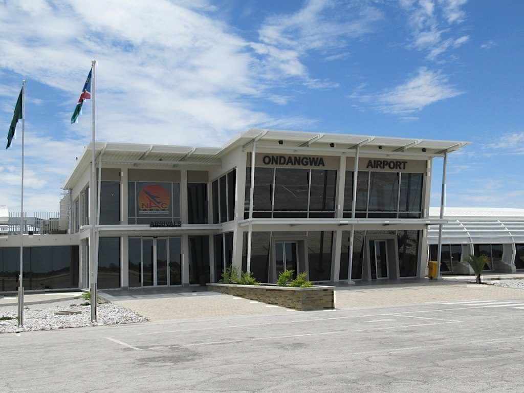Terminal building at Ondangwa Airport, Namibia