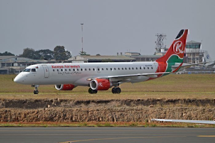 Kenya Airwyas E190
