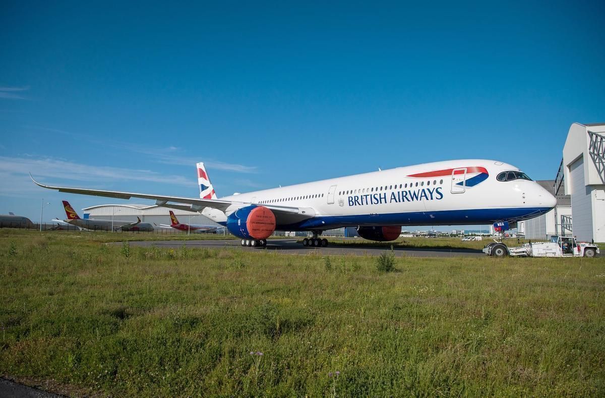 British Airways A350 London Madrid