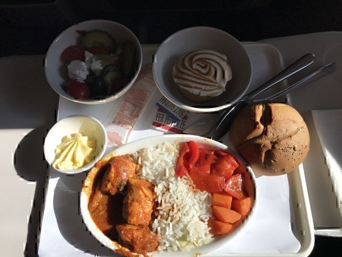 Saa Domestic Business Class Lunch
