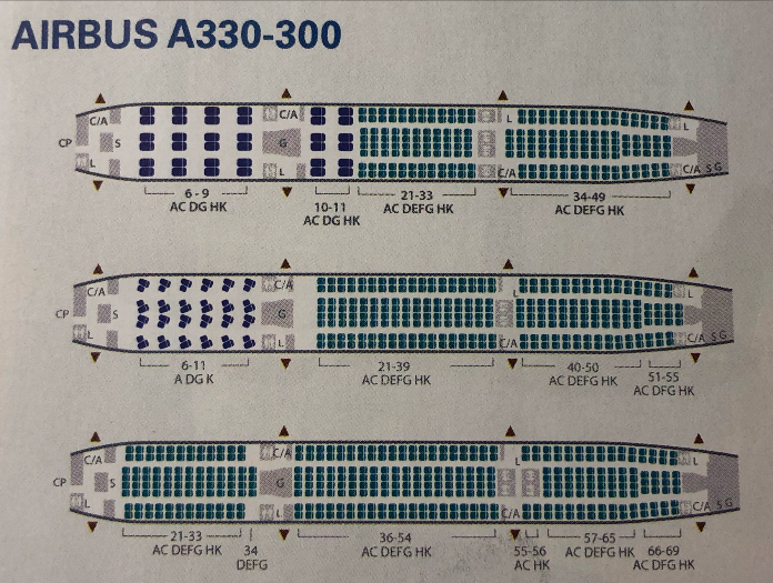 Garuda Indonesia A330 Sydney a Denpasar Revisión de clase económica