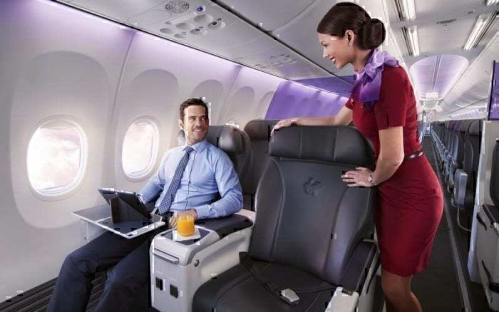Virgin Australia 737 business class review