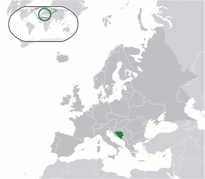 Bosnia and Herzegovina in Europe