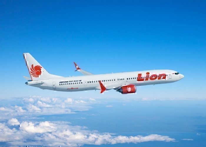 Lion Air Boeing MAX in flight