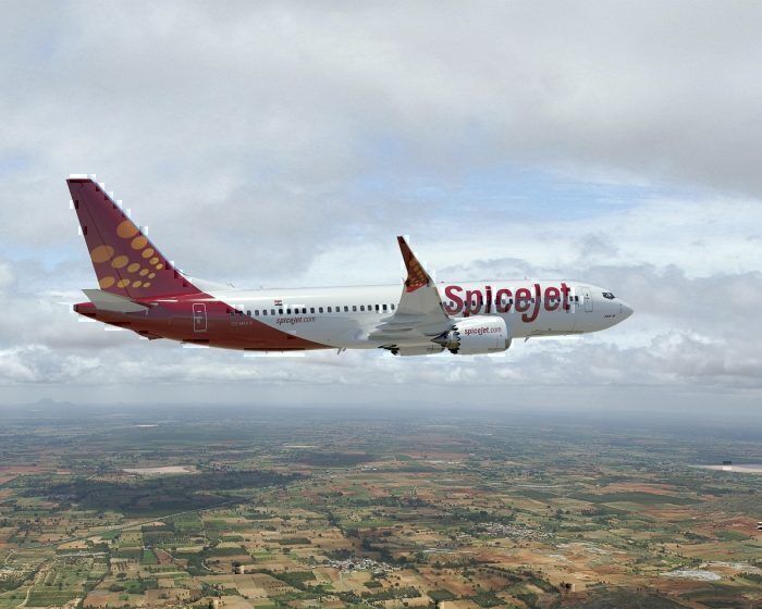 Digital picture of SpiceJet airline