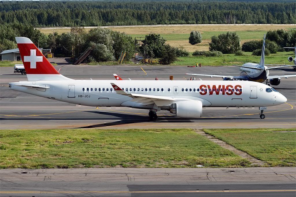 swiss-airbus-a220-flames